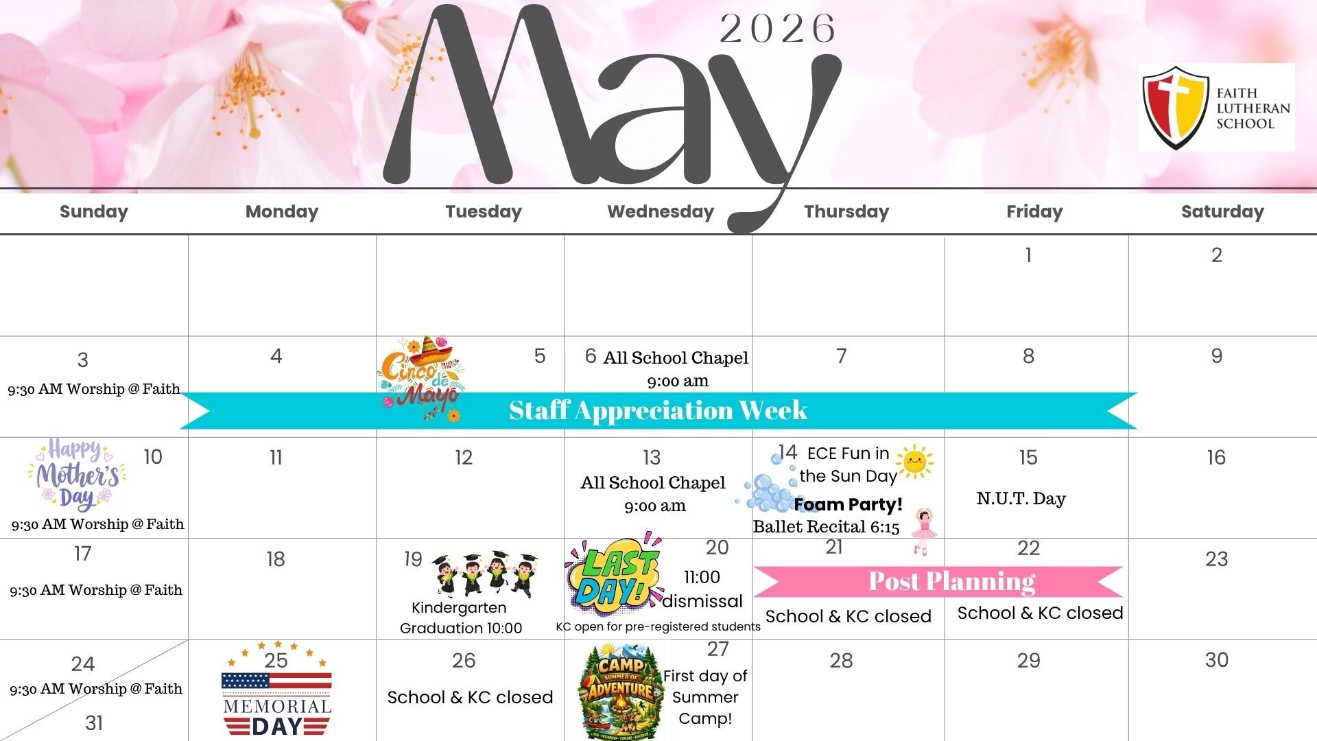 May Calendar